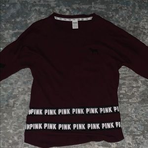 Maroon Victoria Secret Sweater